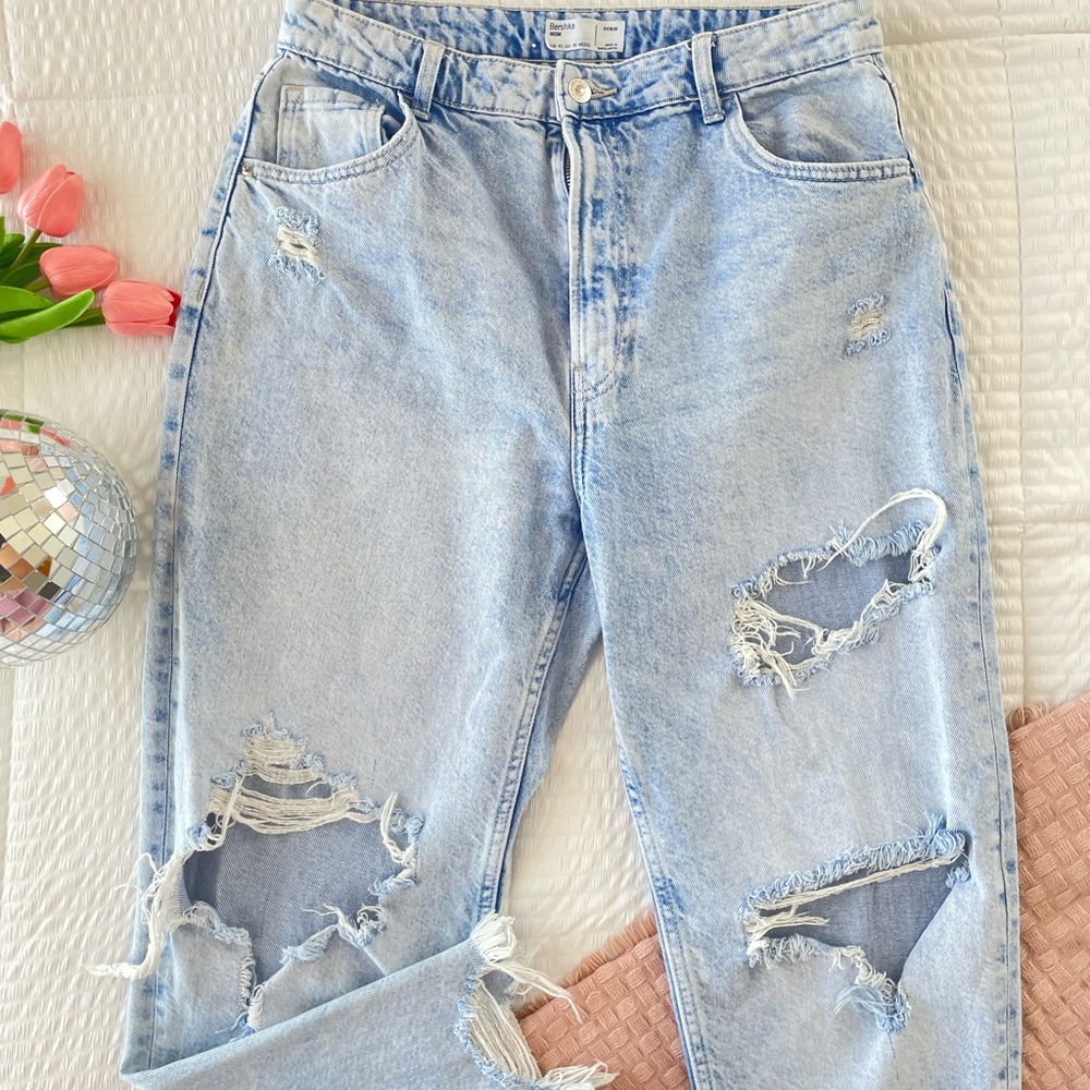 Mom jeans Bershka 🩵